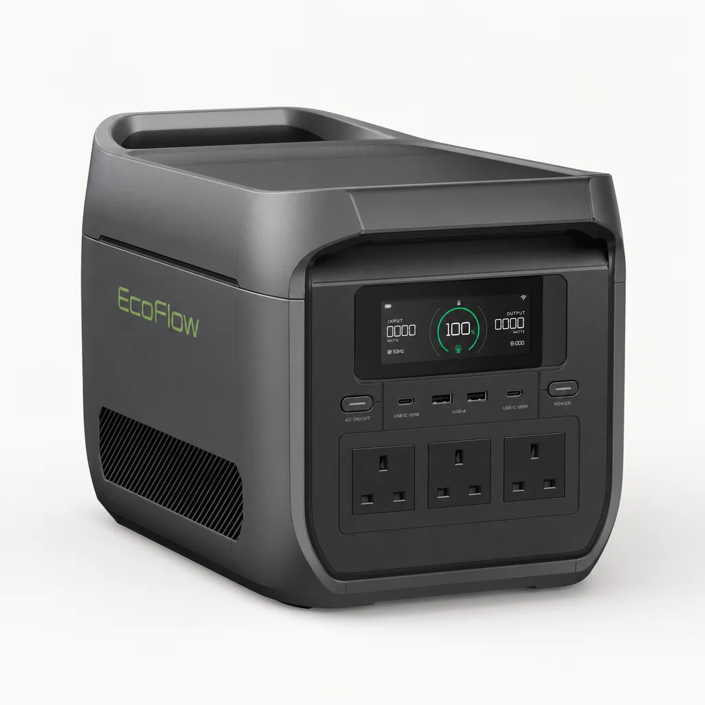 EcoFlow DELTA 3 — the popular mid-size backup unit.
