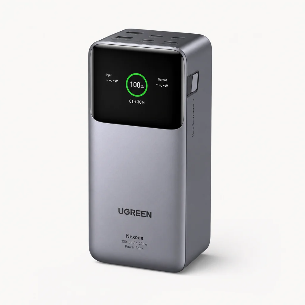 Choose UGREEN Nexode 25,000mAh 200W for powerful value