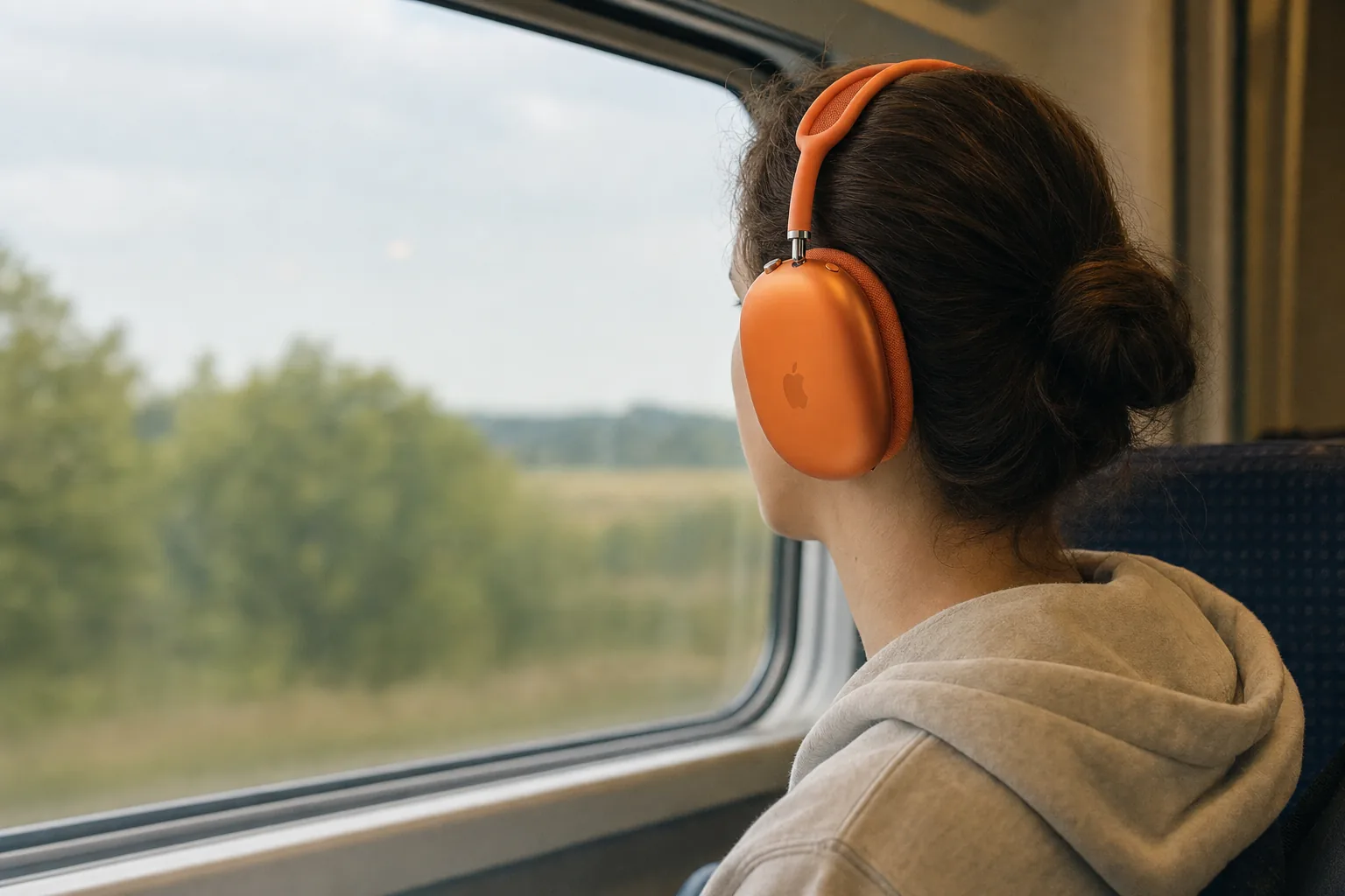 Apple AirPods Max 2 in orange