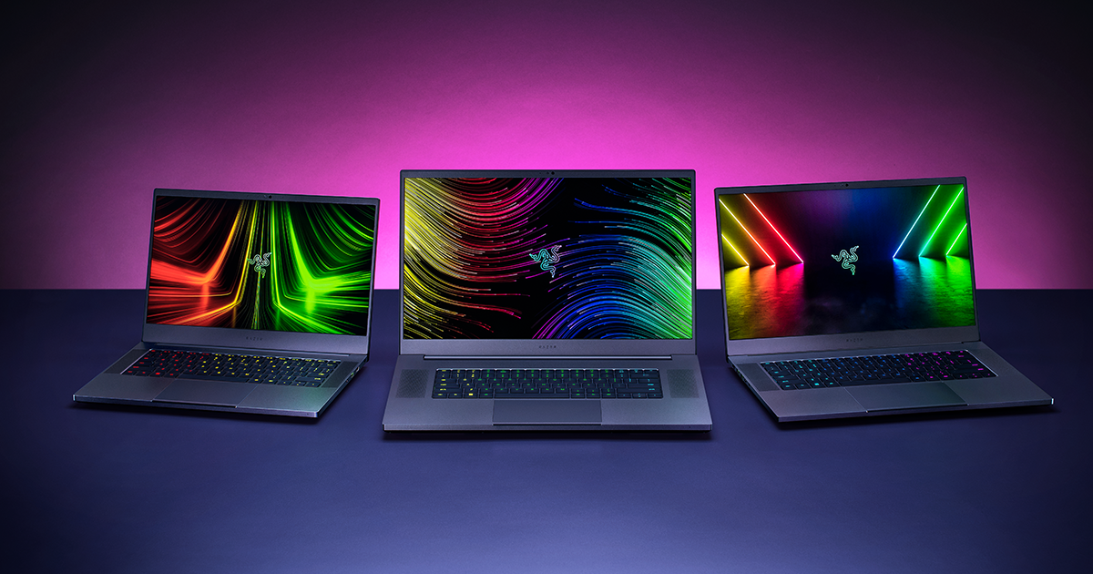Product Detail image of Close-up shot of a Razer Blade 2026 gaming laptop focusing on the RGB keyboard and trackpad, official or review press image