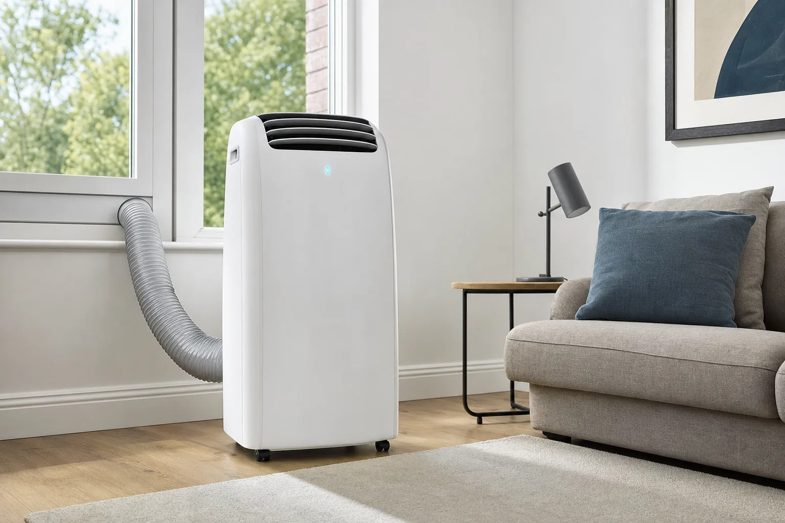 Best overall: the MeacoCool MC Series Pro 9000 cools living rooms up to 26 m².
