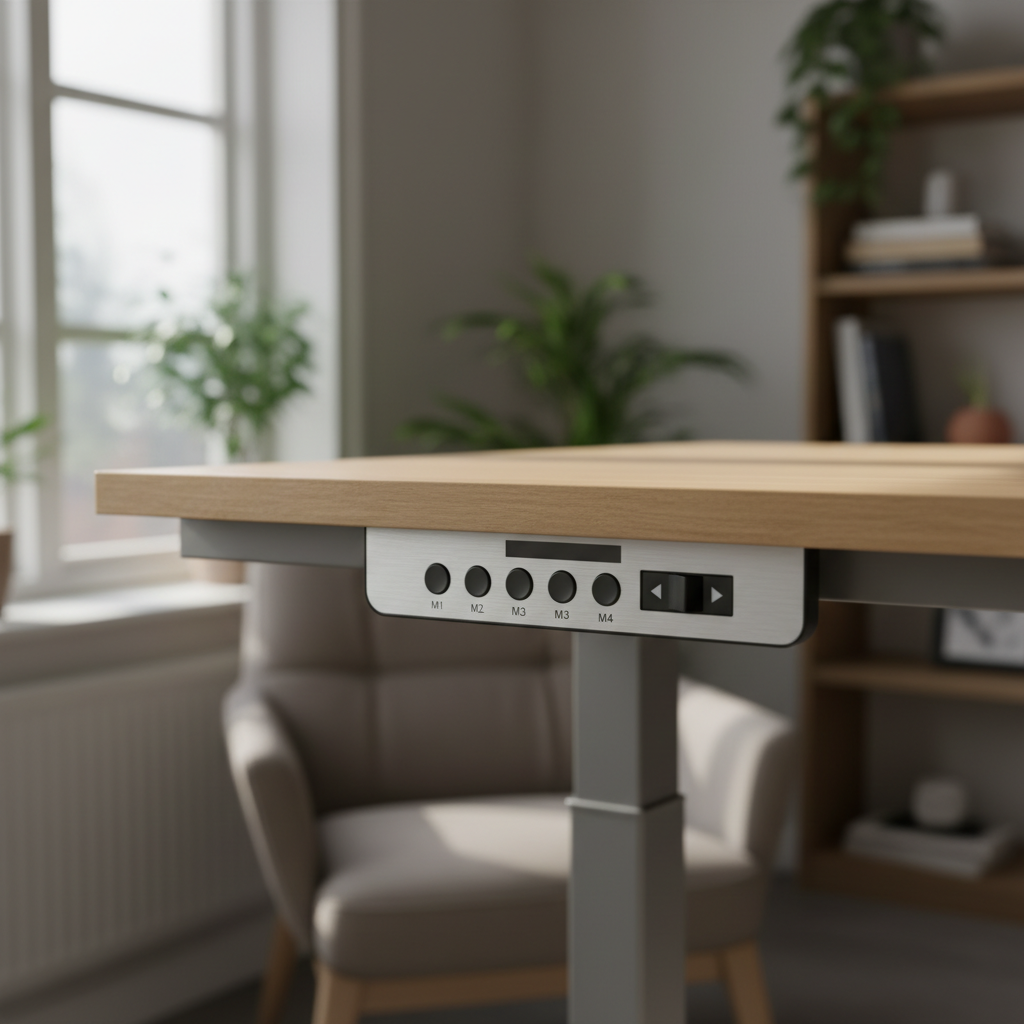Memory presets on the controller are the small detail that turns a standing desk from a feature into a habit.