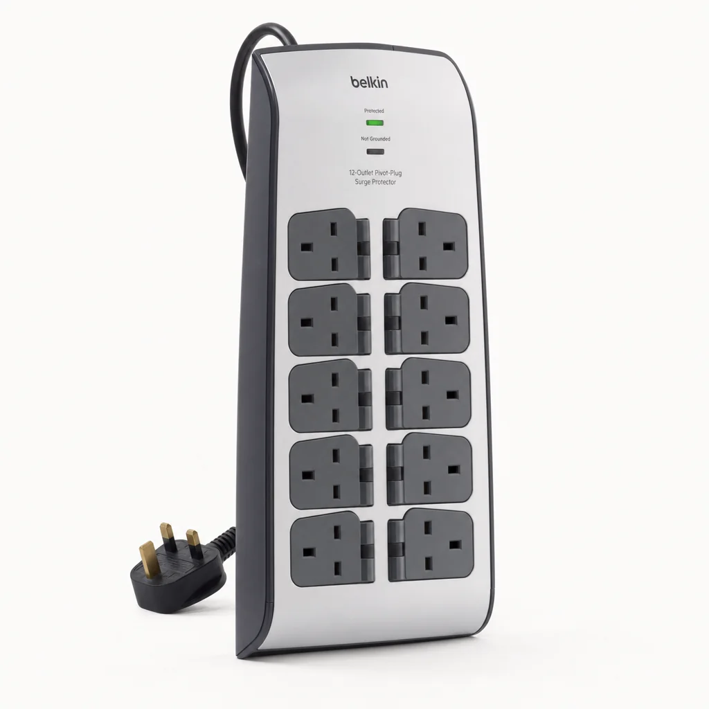 Belkin 12-Outlet Pivot-Plug Surge Protector