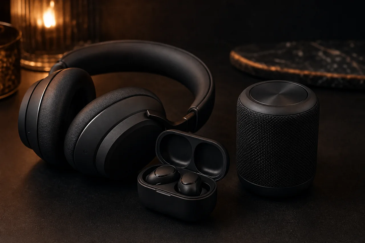 Headphones, earbuds and speakers from £20 to £110