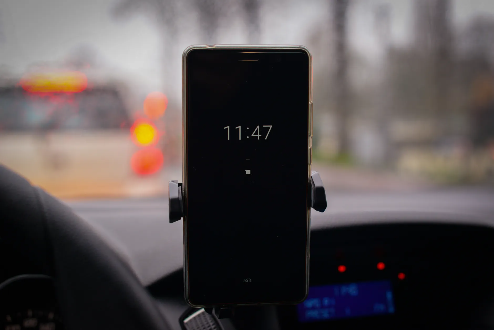 iOttie Easy One Touch 5 phone mount, shown as an illustrative mount design