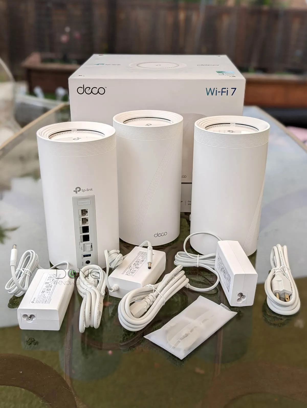 TP-Link Deco BE85 image of Image for: TP-Link Deco BE85 - the most balanced premium mesh on sale in the UK in 2026, with multi-gigabit ports and stable firmware.