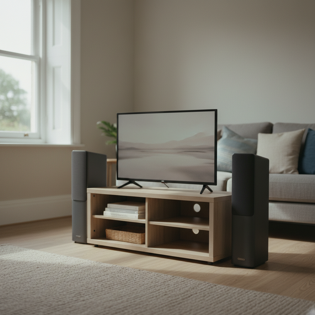 A stereo pair beats a single speaker for cinema and music - assuming your room has space for both.