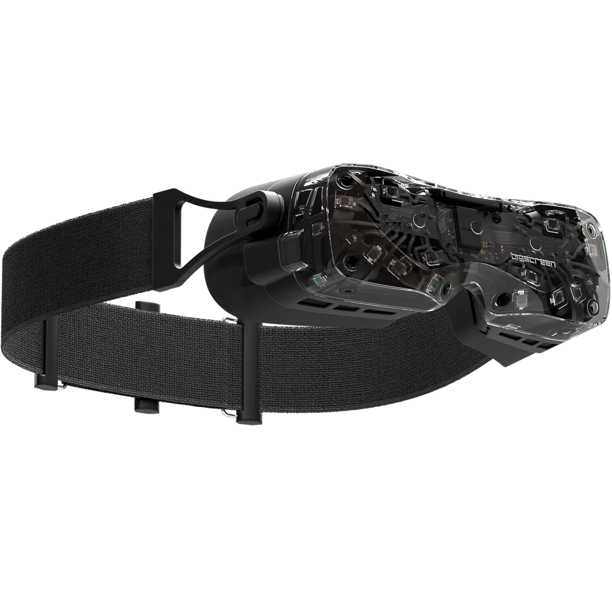 Official transparent-shell Bigscreen Beyond 2 headset with black soft strap