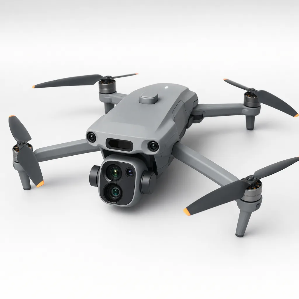 Concept render of a possible DJI Air 4 folding camera drone