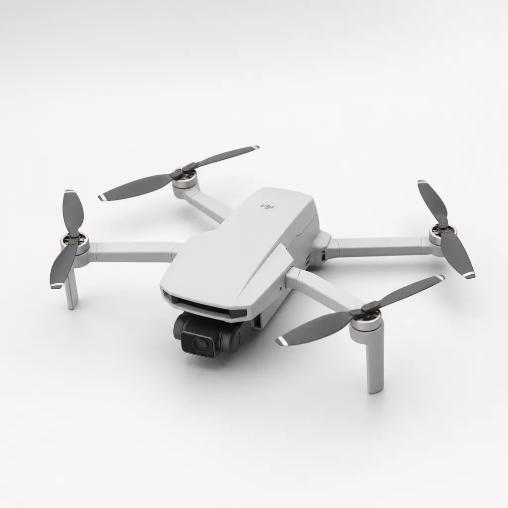 DJI Lito X1 folding camera drone studio shot
