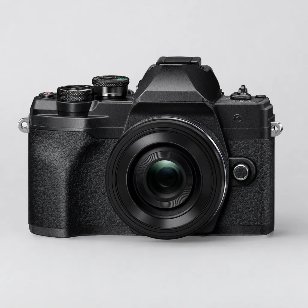 Olympus OM-D E-M10 Mark IV mirrorless camera with kit lens