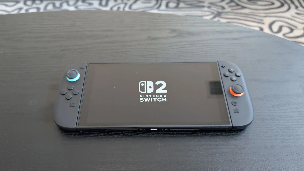 Nintendo Switch 2 with selected accessories