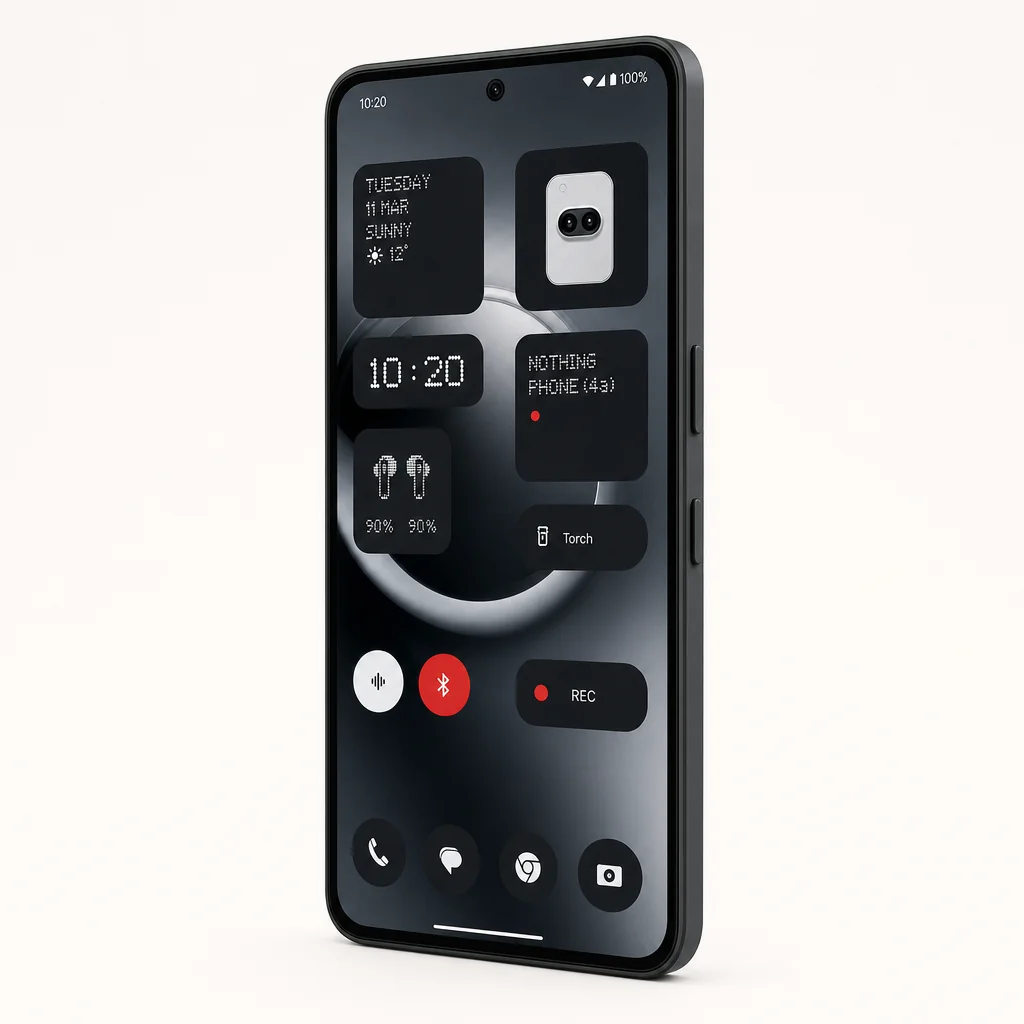Best for big-screen media: Nothing Phone (4a)