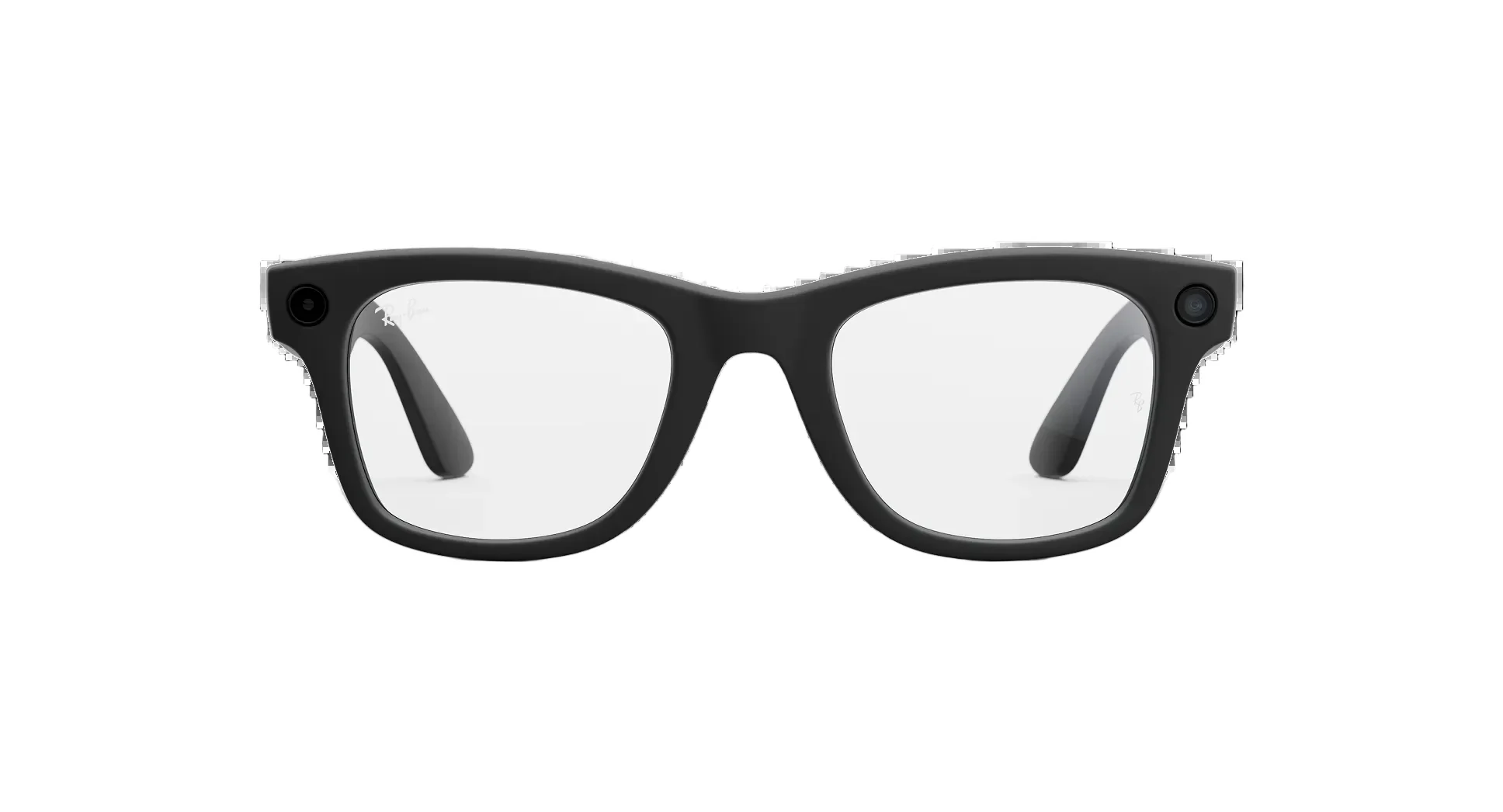 From the front, the Ray-Ban Meta Gen 2 are indisti image of Image for: From the front, the Ray-Ban Meta Gen 2 are indistinguishable from normal Wayfarers - which is the entire design pitch.