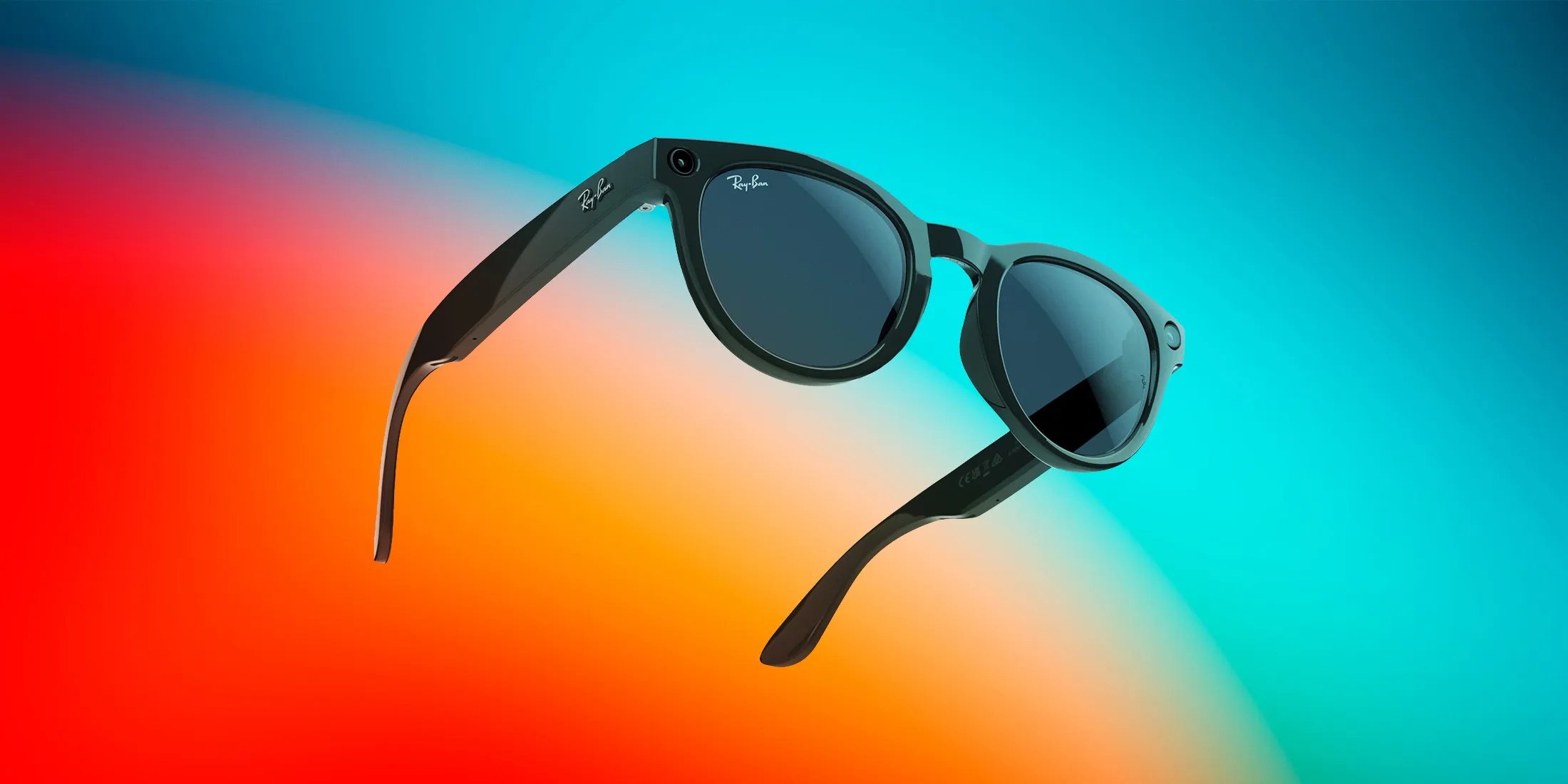 Meta AI's 'Look and ask' uses the frame camera as  image of Image for: Meta AI's 'Look and ask' uses the frame camera as eyes - point, ask, and the glasses describe or translate what's in front of you.