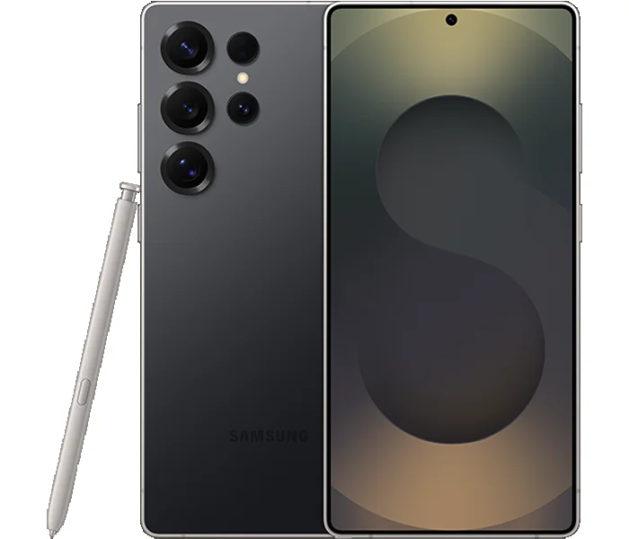 Clean product image of the Samsung Galaxy S25 Ultra with S Pen