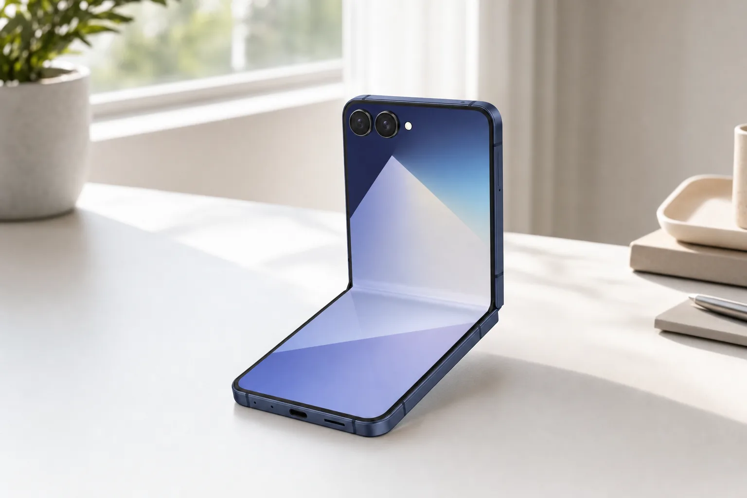 samsung galaxy z flip 8 rumours crease specs price illustration