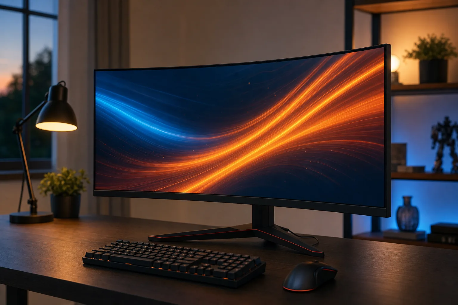 AOC CU34G2XPD 34-inch curved ultrawide gaming monitor