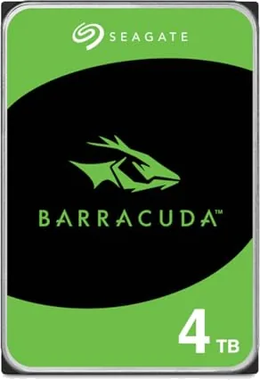 Seagate 4TB BarraCuda Internal Hard Drive | SATA 6 Gb/s (ST4000DMZ04)
