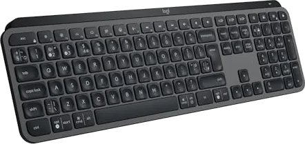 Logitech MX Keys S Programmable Wireless Bluetooth Keyboard - Graphite B+