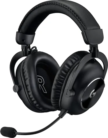 Logitech G PRO X 2 Lightspeed Wireless Gaming Headset, Detachable Boom Mic, 50mm Graphene Drivers, DTS: Headphone 2.0—7.