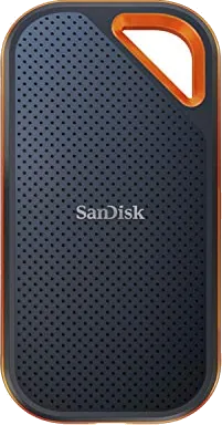SanDisk 2TB Extreme PRO Portable SSD - Up to 2000MB/s Read Speeds - Black