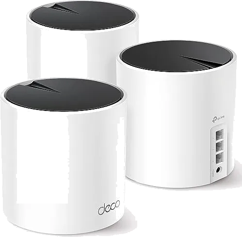 TP-Link Deco AX3000 WiFi 6 Mesh System (Deco X55) - Covers up to 6,500 Sq.FT, Replaces Wireless Router and Expansion, 3 