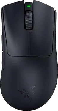 Razer DeathAdder V3 Pro Wireless Gaming Mouse 63g Ultra Light Fast Optical Switch Gen-3, HyperSpeed Wireless, 5 Programm
