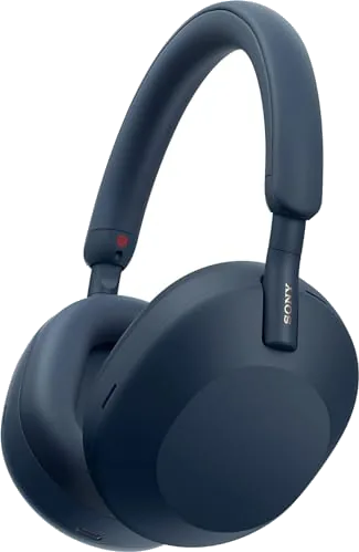 Sony WH-1000XM5 Wireless Over-Ear Headphones, Premium Active Noise Cancelling with personalized Spatial Audio, Up to 30h
