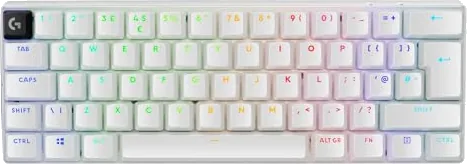 Logitech G PRO X 60 Lightspeed Wireless Gaming Keyboard, Ultra Compact TKL 60% Mechanical Keyboard, LIGHTSYNC RGB, Dual-