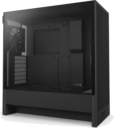 NZXT H5 Flow - Compact ATX Mid-Tower PC Case - Black