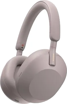 Sony WH-1000XM5 Wireless Over-Ear Headphones, Premium Active Noise Cancelling with personalized Spatial Audio, Up to 30h