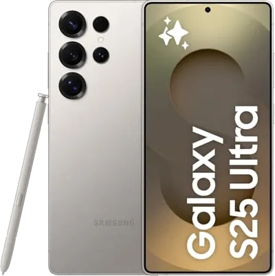 Samsung Galaxy S25 Ultra AI Smartphone, Galaxy AI, 12GB Memory, 1TB Storage, 200MP Camera, S Pen Included, Titanium Grey