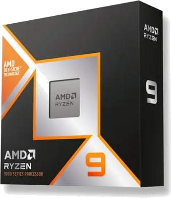 AMD Ryzen™ 9 9900X 3D Processor, 12 Cores/24 Unlocked Threads, Zen 5 Architecture, 140 L2/L3 Cache, 120W TDP, Up to 5.5 