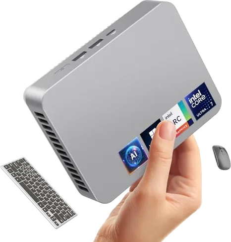 ASUS NUC 14 Pro+ AI Mini PC, Intel Core Ultra 7 155H Mini Desktop Computer, 32GB DDR5 RAM, 1TB PCIe SSD, Intel Arc GPU, 