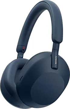 Sony WH-1000XM5 Noise Cancelling Wireless Over-Ear Headphones, Bluetooth, Clear Call Quality, Hi-Res, Up to 30hr Battery