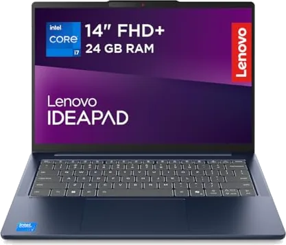 Lenovo IdeaPad Slim 5 | 14 inch WUXGA Laptop | Intel Core i7-13620H | 24 GB RAM | 1 TB SSD | Windows 11 Home | Cosmic Bl