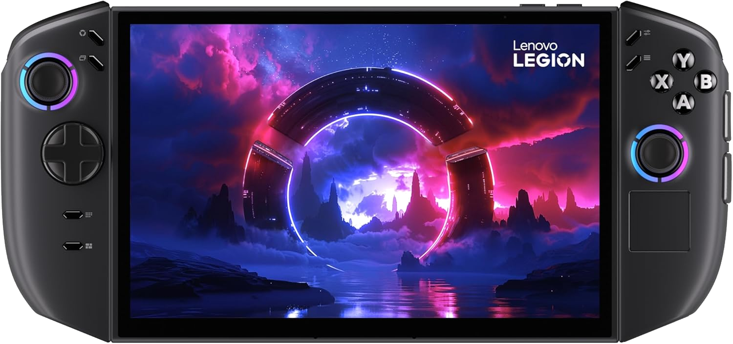 Lenovo Legion Go 2 Handheld Gaming Console | 8.8 inch OLED Display | Detachable Controllers | AMD Ryzen Z2 | 32 GB RAM | 512 TB SSD | 144 Hz | Windows 11 Home | Eclipse Black