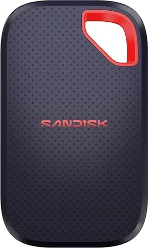 SanDisk 2TB Extreme Portable SSD, Up to 2000MB/s Transfer Speed (New Model)