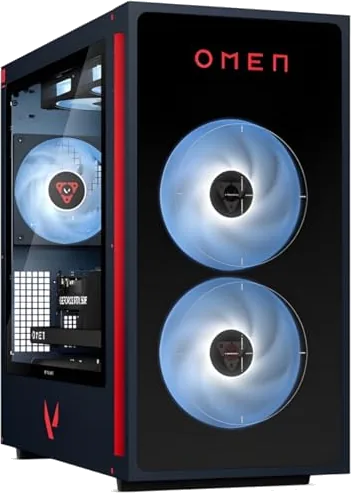 HP OMEN 35L Valorant Edition Gaming Desktop | Intel Core i7-14700F | 32GB RAM | 1TB SSD | Nvidia GeForce RTX 5060 | RGB 