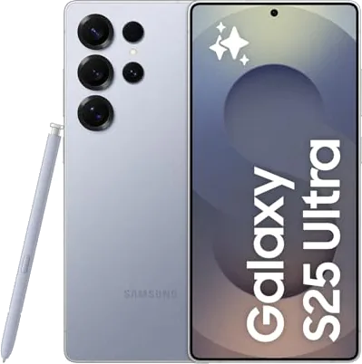 Samsung Galaxy S25 Ultra AI Smartphone, Galaxy AI, 12GB Memory, 256GB Storage, 200MP Camera, S Pen Included, Titanium Si (Renewed)
