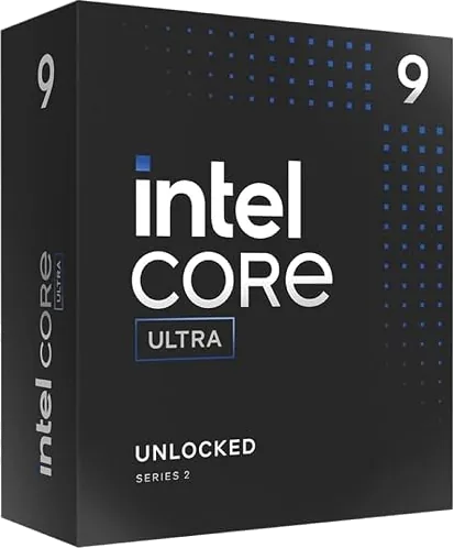 Intel Core Ultra 9 285K Desktop Processor, 24 Cores, 5.7 GHz Unlocked, 40MB Cache, Compatible with Intel 800 Series Moth